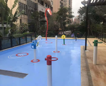 广东湛江城市汇峰户外茄子小视频免费黄色戏水设备定制案例