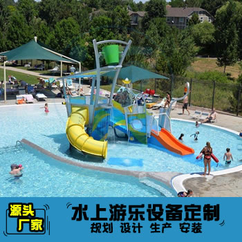 简易风格水寨水屋